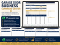 Garage Door Business Command Center | Excel Business Spreadsheet